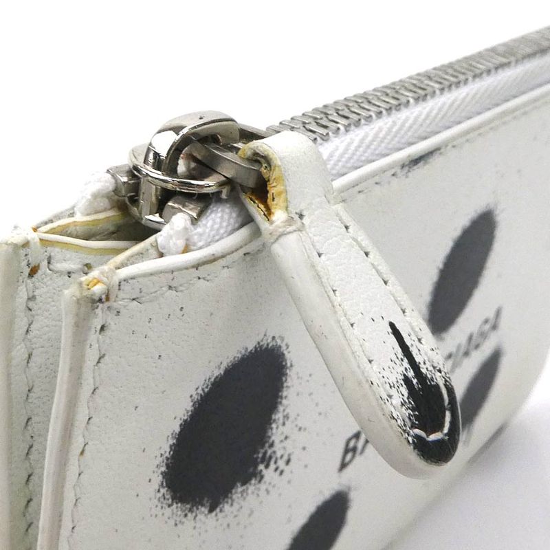 Balenciaga Coin Case Coin Purse Black