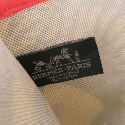 Hermes Canvas Clutch Multicolor