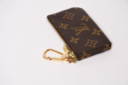 Louis Vuitton Pochette Cles Coin Purse Monogram Brown — view 8