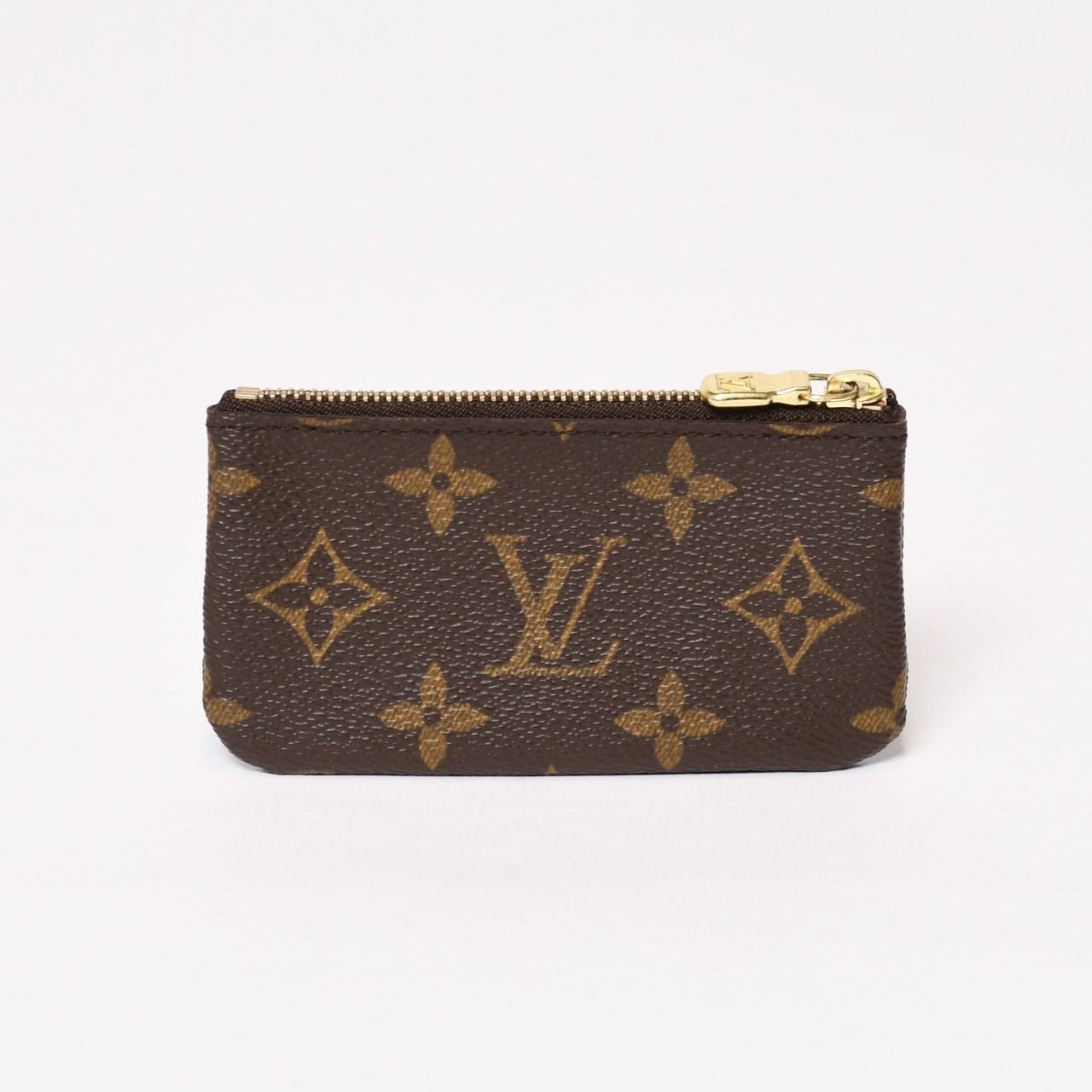 Louis Vuitton Pochette Cles Coin Purse Monogram Brown — view 2
