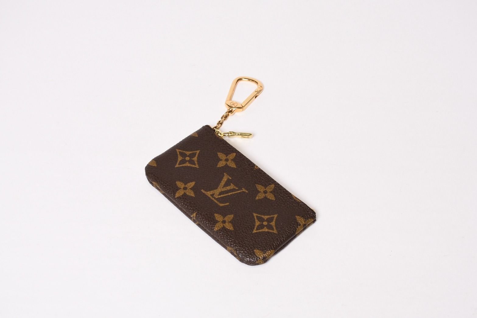 Louis Vuitton Pochette Cles Coin Purse Monogram Brown — view 7