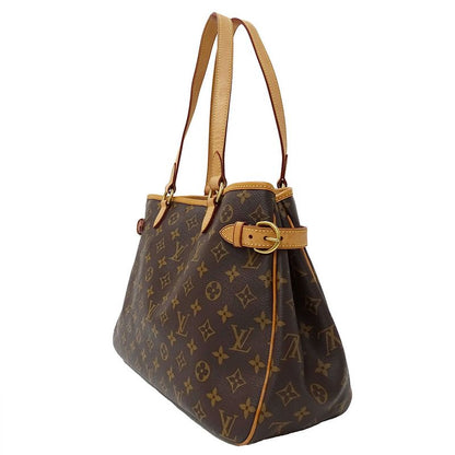 Louis Vuitton Tote Monogram Canvas Batignolles Horizontal Brown Handbag A4