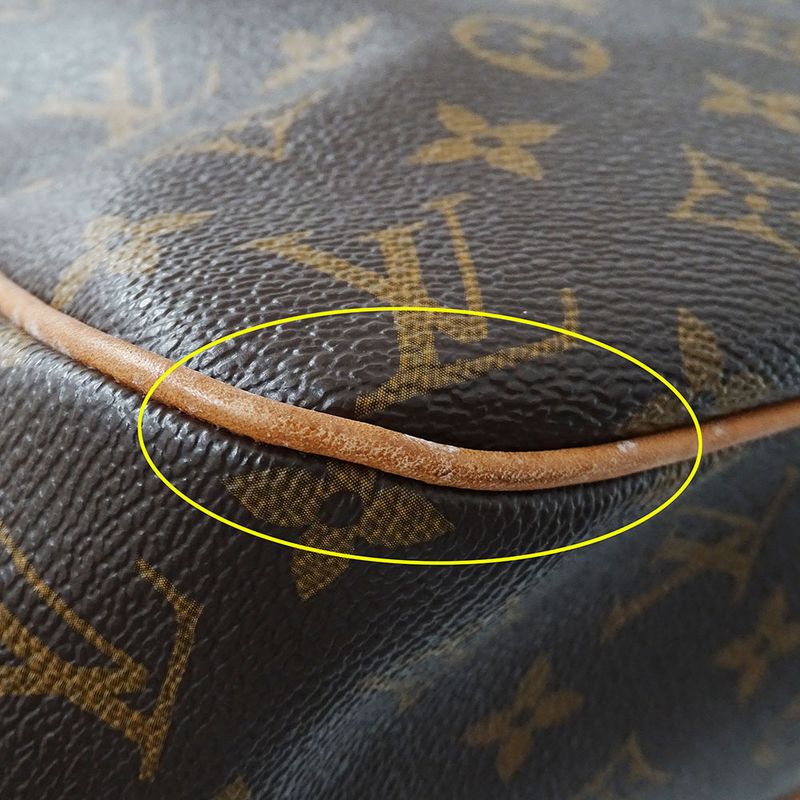 Louis Vuitton Tote Monogram Canvas Batignolles Horizontal Brown Handbag A4