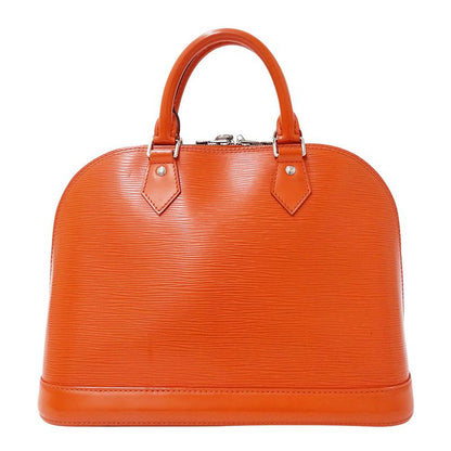 Louis Vuitton Bag Handbag Epi Leather Alma PM Piment Orange Handheld Vivid
