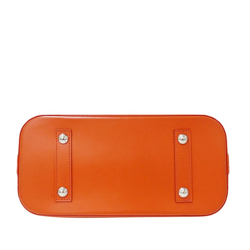Louis Vuitton Bag Handbag Epi Leather Alma PM Piment Orange Handheld Vivid