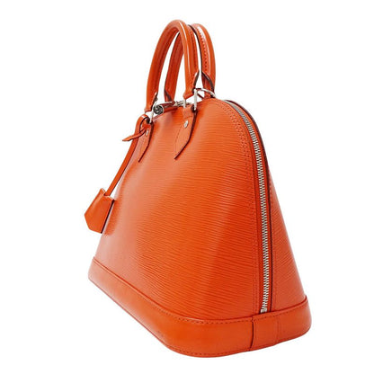 Louis Vuitton Bag Handbag Epi Leather Alma PM Piment Orange Handheld Vivid