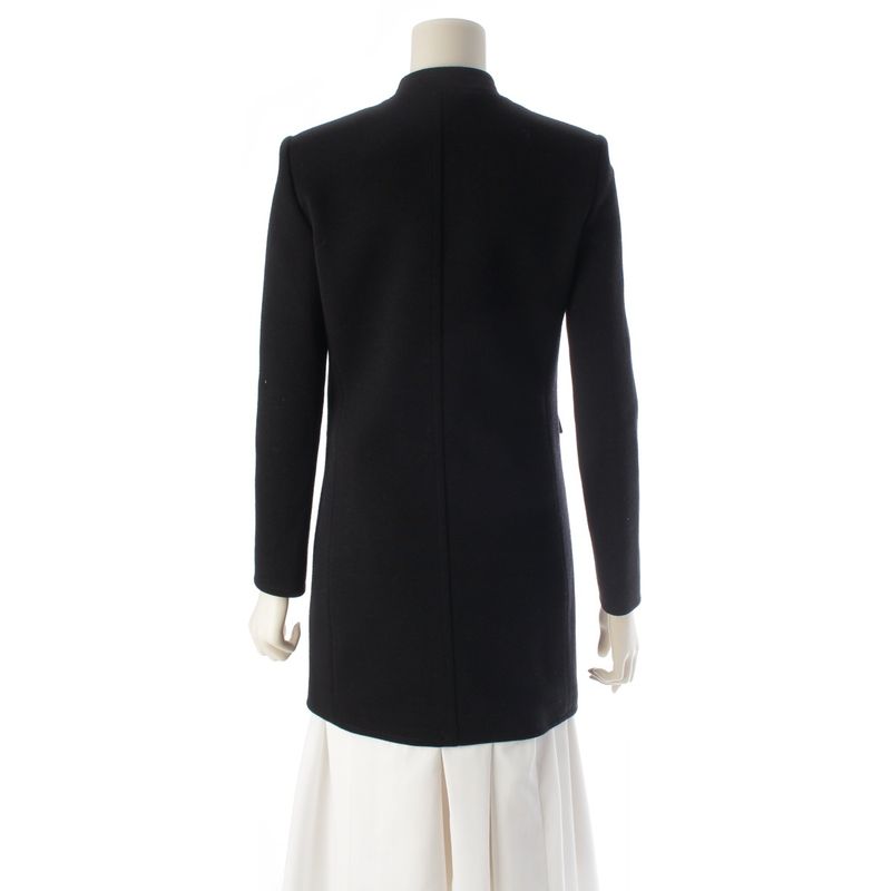 Saint Laurent Wool Dress Tunic Formal Black