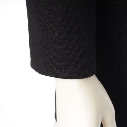 Saint Laurent Wool Dress Tunic Formal Black