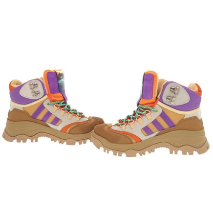 Gucci Adidas 37.5 Canvas Rubber Multicolor Trekking Shoes Short Boots