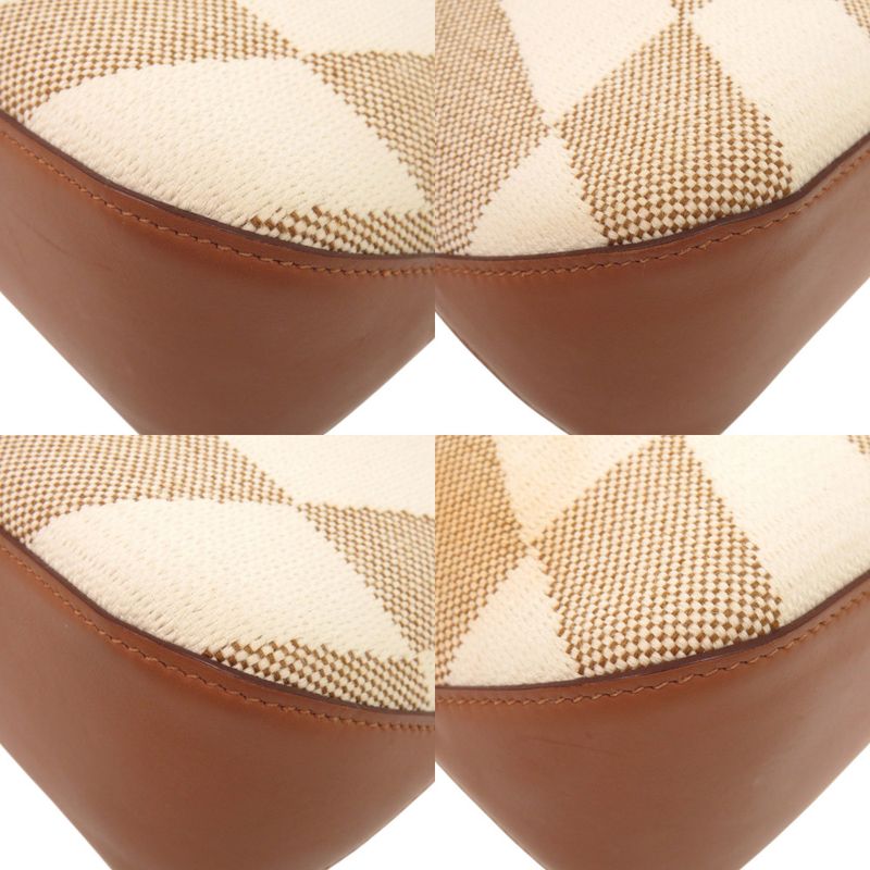 Hermes Hambier PM Voswift Toile Gold Tote Shoulder Bag
