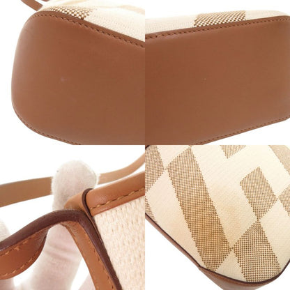 Hermes Hambier PM Voswift Toile Gold Tote Shoulder Bag