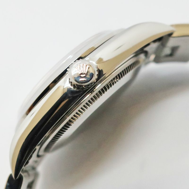 Rolex Polished Air King No Blue Arabia SS Watch Automatic Winding