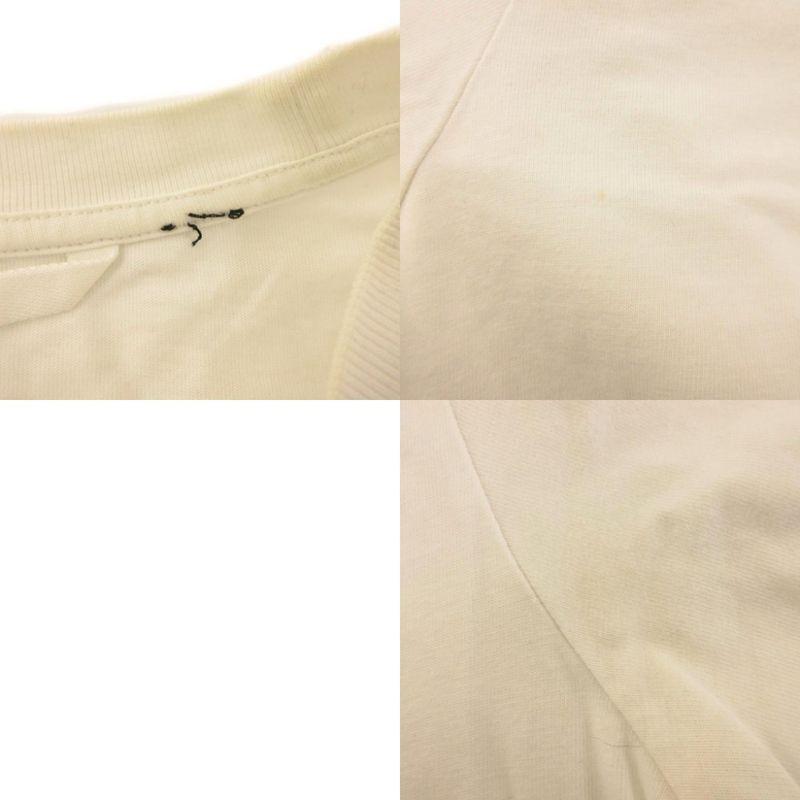 Moncler Awake Maglia T-Shirt Short Sleeve Crew Neck Logo Cotton White