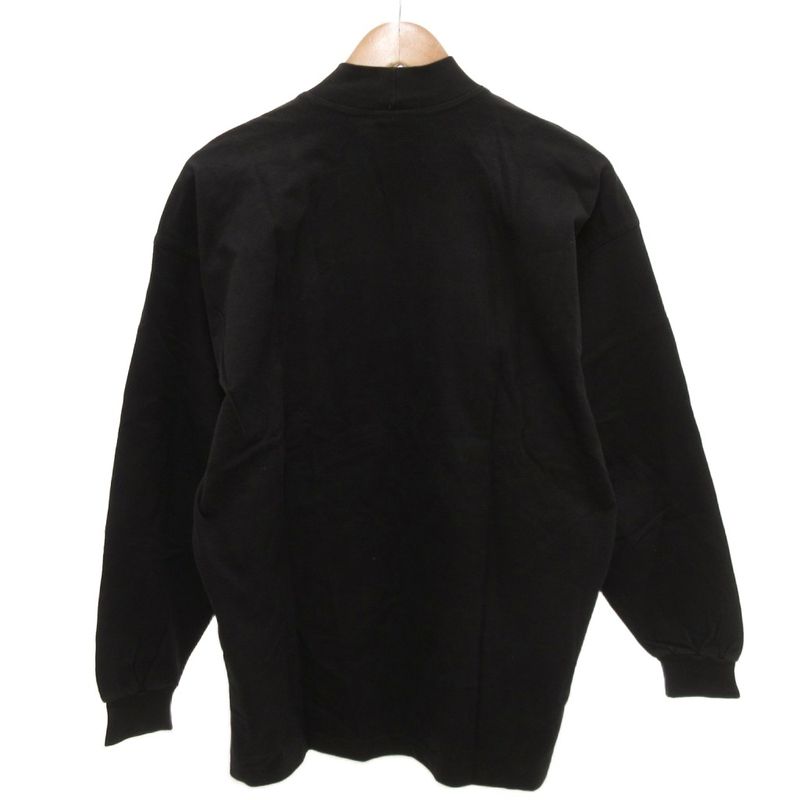 Versace Jeans Couture Long T-Shirt Mock Neck Logo Embroidery Constellation M