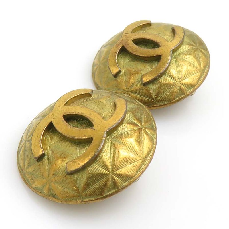 Chanel Earrings CC Logo