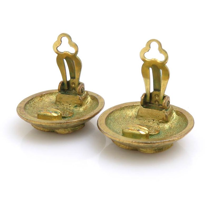 Chanel Earrings CC Logo