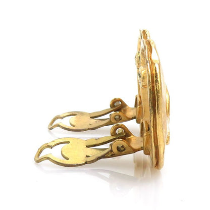 Chanel Earrings CC Logo