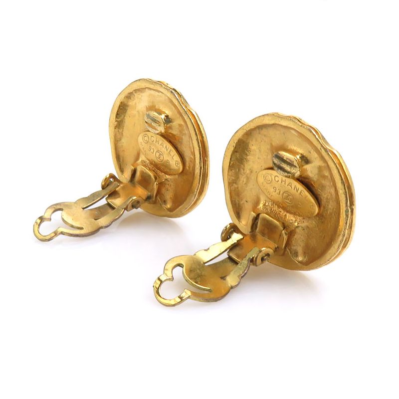 Chanel Earrings CC Logo