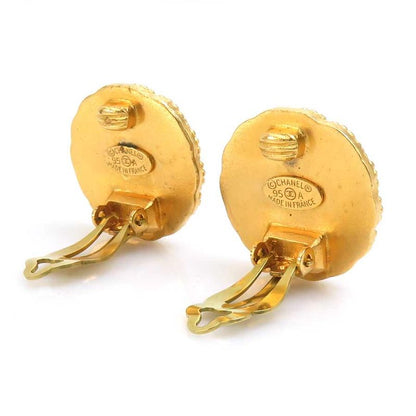 Chanel Earrings CC Logo