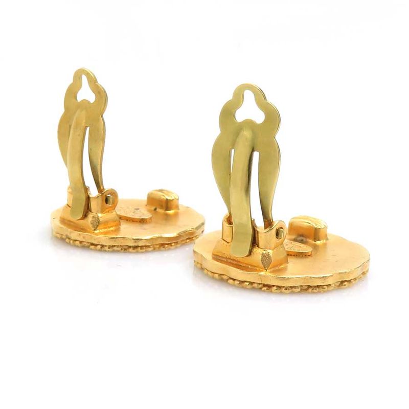 Chanel Earrings CC Logo