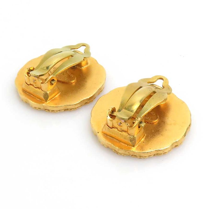 Chanel Earrings CC Logo