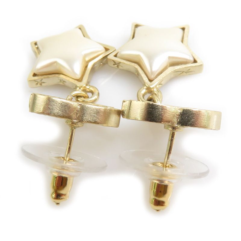 Chanel Earrings CC Logo Star