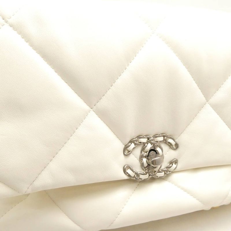 Chanel 19 Shoulder Bag Large Lambskin Purse