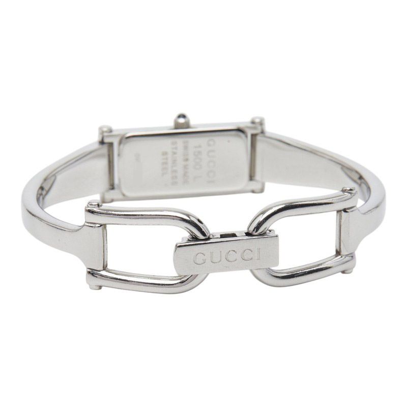Gucci Bangle Watch Stainless Steel Bracelet