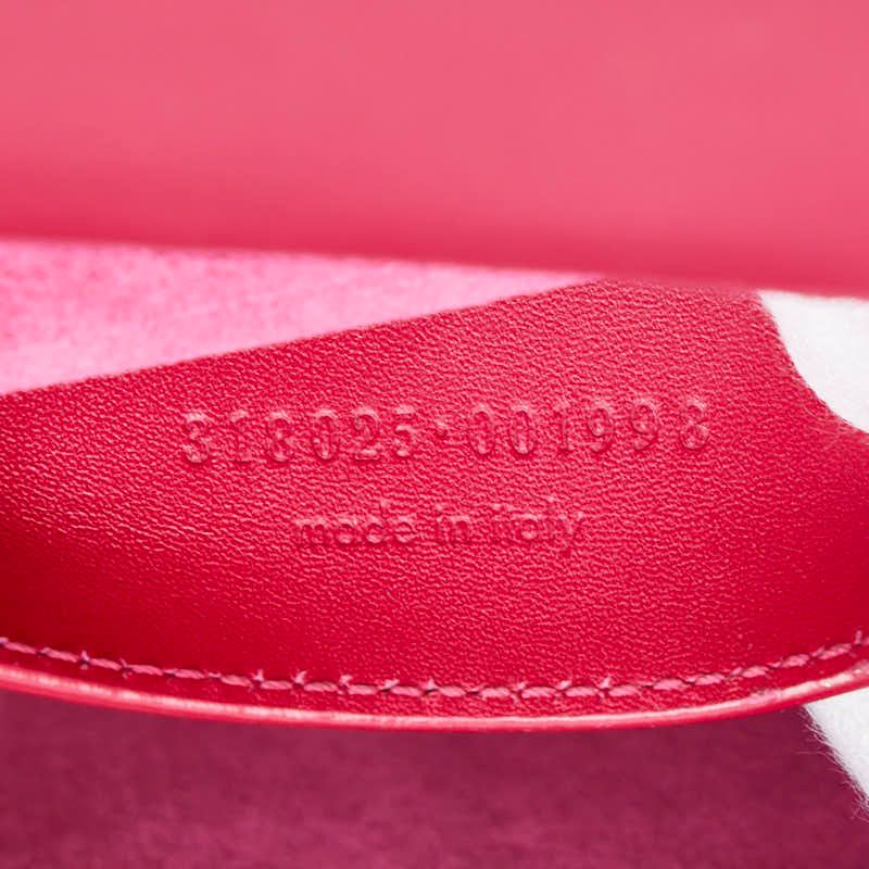 Saint Laurent Classic Lou Crossbody Shoulder Bag Pink Leather
