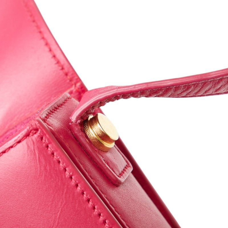 Saint Laurent Classic Lou Crossbody Shoulder Bag Pink Leather