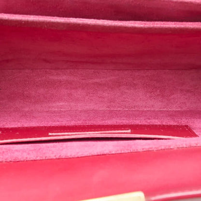 Saint Laurent Classic Lou Crossbody Shoulder Bag Pink Leather