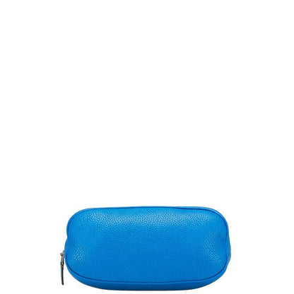 Gucci 2-Way Shoulder Bag Blue Leather
