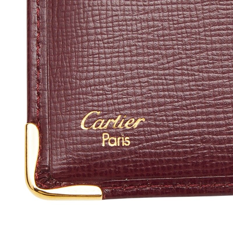 Cartier Must Wallet Wallets Red