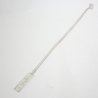 Tiffany & Co 925 Atlas Bar Pendant Necklace