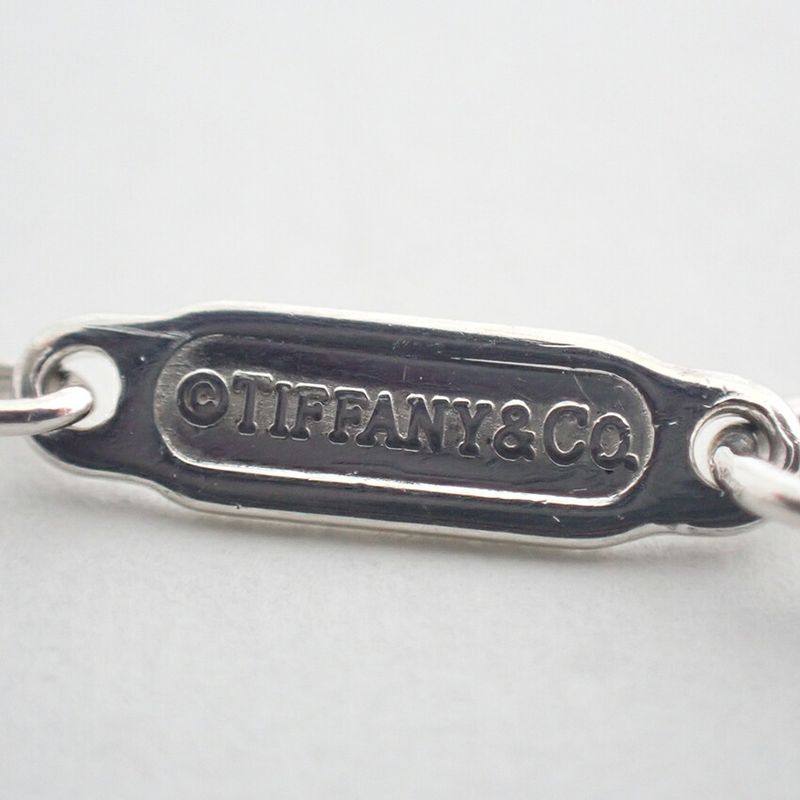 Tiffany & Co 925 Atlas Bar Pendant Necklace