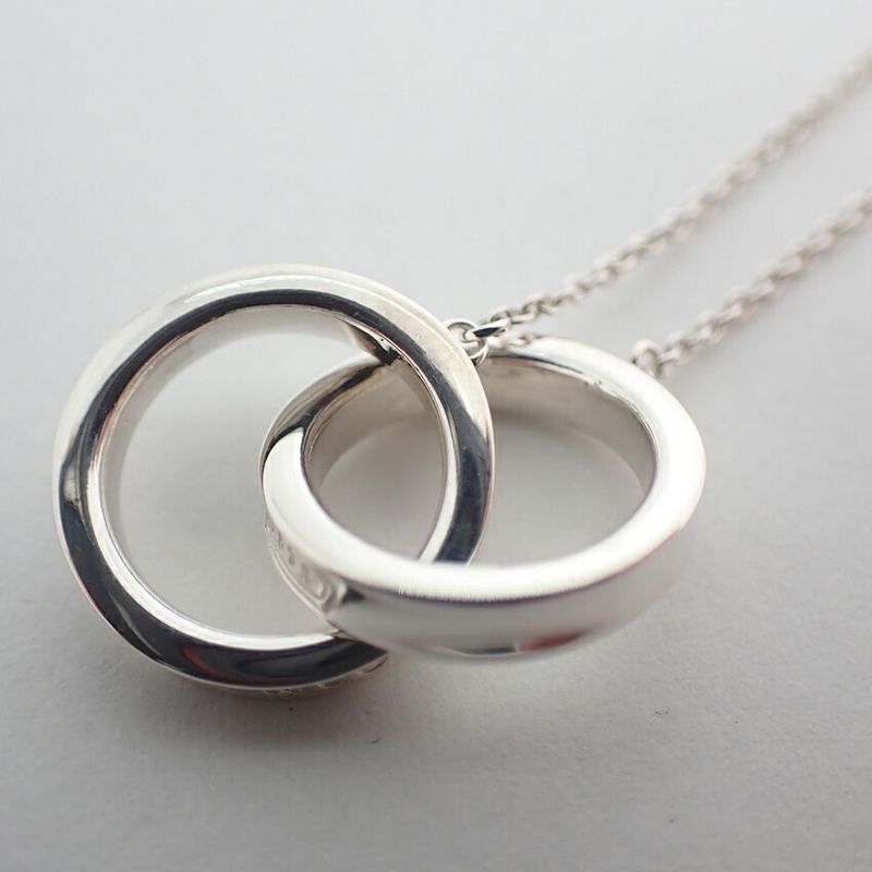 Tiffany & Co 925 Interlocking Necklace