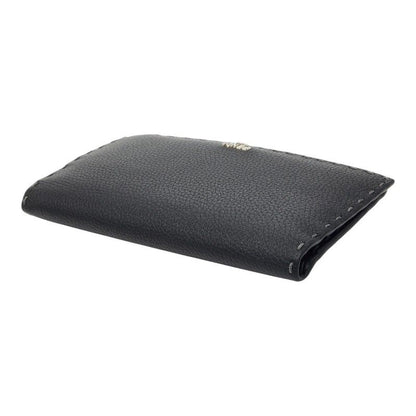 Fendi Selleria Wallet Bifold Black Leather