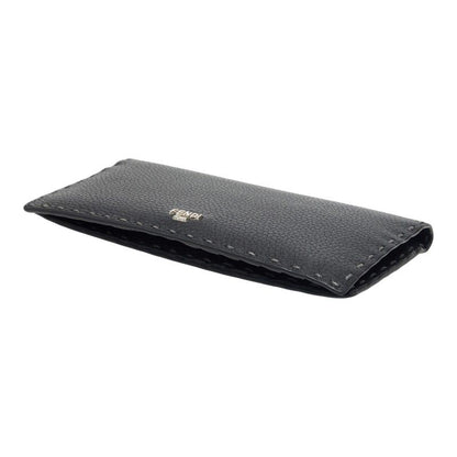 Fendi Selleria Wallet Bifold Black Leather