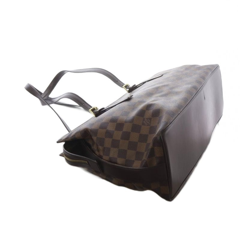 Louis Vuitton Damier Ebeneline Chelsea Tote Brown