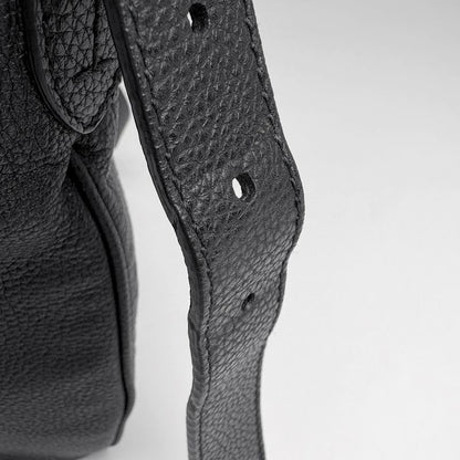 Gucci Half Moon Hobo Shoulder Bag Leather Black