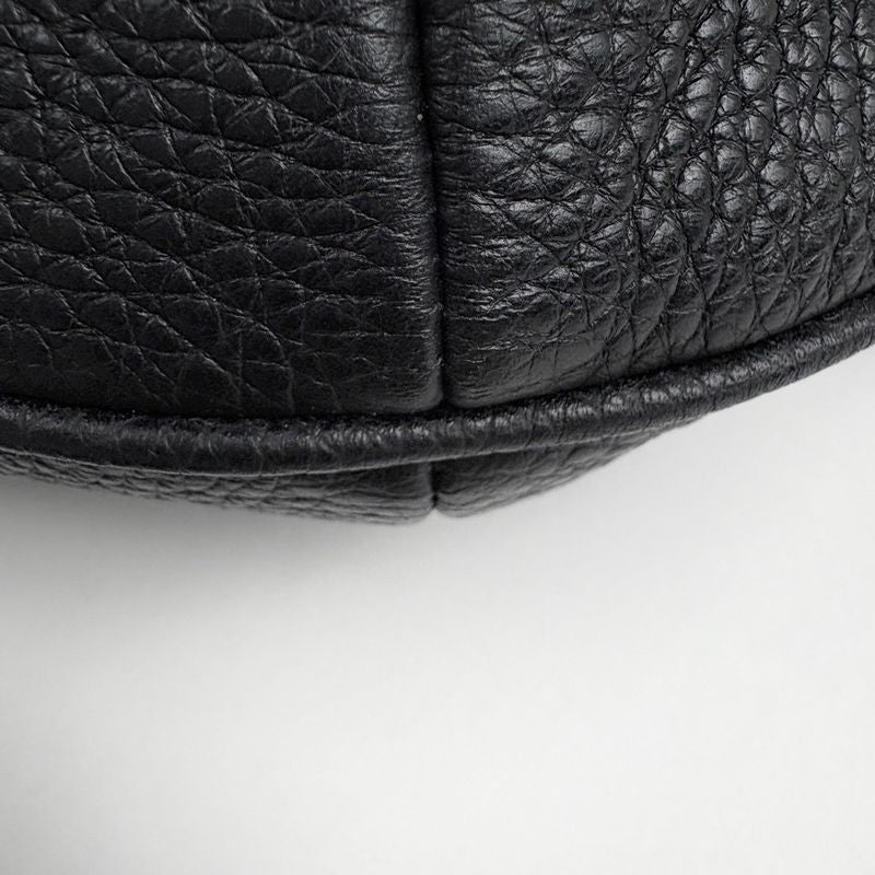Gucci Half Moon Hobo Shoulder Bag Leather Black