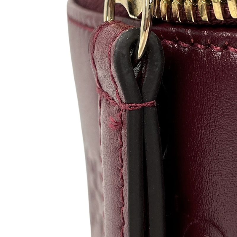 Gucci Guccissima Vanity 2-Way Shoulder Bag GG Marmont Makeup Pouch Leather