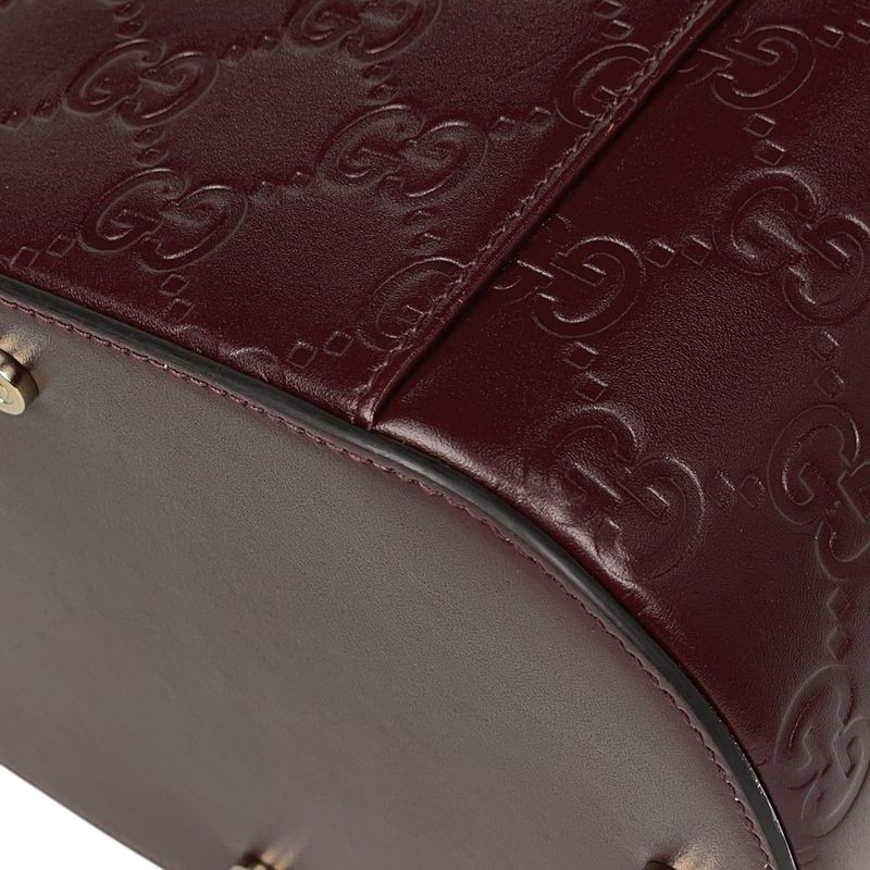 Gucci Guccissima Vanity 2-Way Shoulder Bag GG Marmont Makeup Pouch Leather