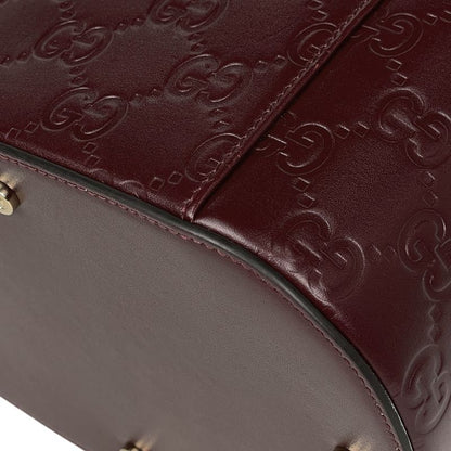 Gucci Guccissima Vanity 2-Way Shoulder Bag GG Marmont Makeup Pouch Leather