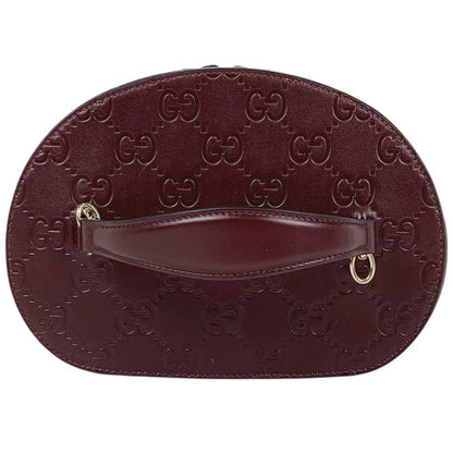 Gucci Guccissima Vanity 2-Way Shoulder Bag GG Marmont Makeup Pouch Leather