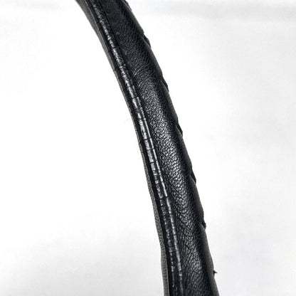 Bottega Veneta Intrecciato Business 2-Way Shoulder Bag Leather Black