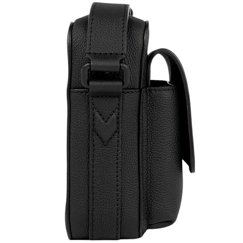 Louis Vuitton Fastline Messenger LV Aerogram Shoulder Bag Leather Noir Black