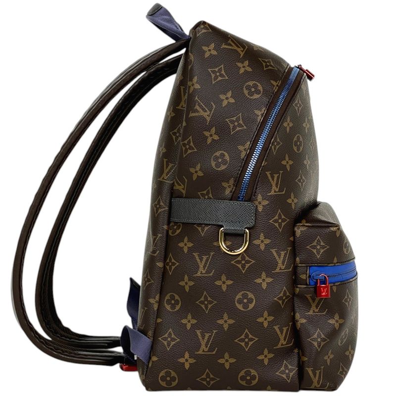 Louis Vuitton Apollo Backpack Monogram Brown Blue