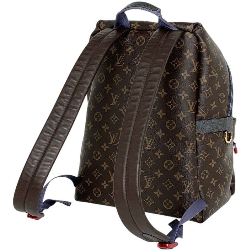 Louis Vuitton Apollo Backpack Monogram Brown Blue