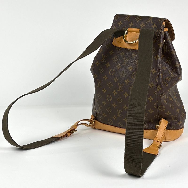 Louis Vuitton Montsouris GM Backpack Monogram Brown
